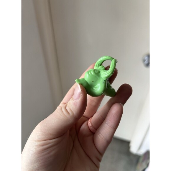 Vtg 1990 Real Ghostbusters Cartoon Green Ghost Figure - Picture 3 of 5